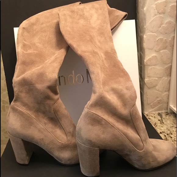 Nando Muzi Suede Boots - Picture 14 of 16